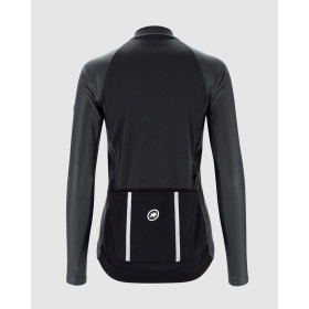 ASSOS UMA GT Spring Fall LS Jersey - Torpedo Grey - Maillot Cycliste Demie Saison manches longues Femme 