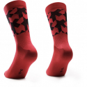 ASSOS MONOGRAM SOCKS EVO Katana Red - Socquettes cycliste