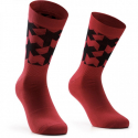 ASSOS MONOGRAM SOCKS EVO Katana Red - Socquettes cycliste