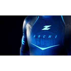 ZEROD ARCHI - Black Blue - Combinaison Triathlon Homme 