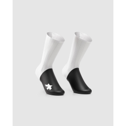 ASSOS RSR Speed Booties - Black Series - Couvre chaussures aéro Cyliste pour Chronos et Triathlon