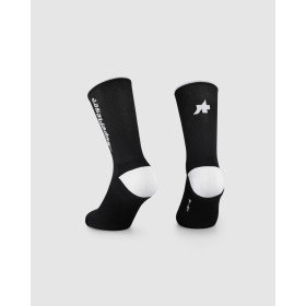 ASSOS RS Socks SUPERLEGER Low - Black - Socquettes Cycliste été ultra légères 