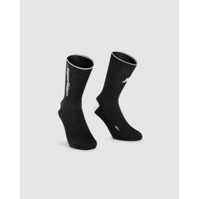 ASSOS RS Socks SUPERLEGER Low - Black - Socquettes Cycliste été ultra légères 