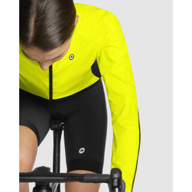 ASSOS UMA GT Wind Jacket C2  - Optic Yellow - Veste Cycliste Pluie et Coupe Vent Femme