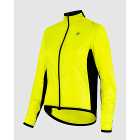 ASSOS UMA GT Wind Jacket C2  - Optic Yellow - Veste Cycliste Pluie et Coupe Vent Femme