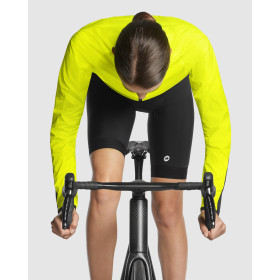 ASSOS UMA GT Wind Jacket C2  - Optic Yellow - Veste Cycliste Pluie et Coupe Vent Femme