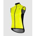 ASSOS UMA GT Wind Vest C2 - Optic Yellow - Veste Cycliste Pluie et Coupe Vent Femme