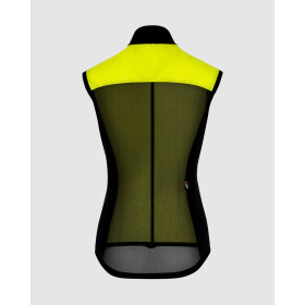 ASSOS UMA GT Wind Vest C2 - Optic Yellow - Veste Cycliste Pluie et Coupe Vent Femme