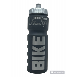 Bidon ULTEAM RACE BIKE - Black Matt SILVER - 750ml 