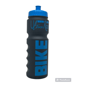 Bidon ULTEAM RACE BIKE - Black Matt BLUE - 750ml 