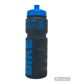 Bidon ULTEAM RACE BIKE - Black Matt BLUE - 750ml 