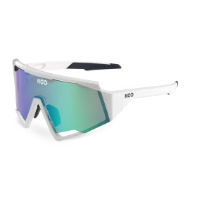 Koo SPECTRO White / Green - Lunettes Solaires Cyclisme