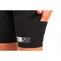 Shorty Triathlon Femme ZEROD Racer SHORT WOMAN BLACK