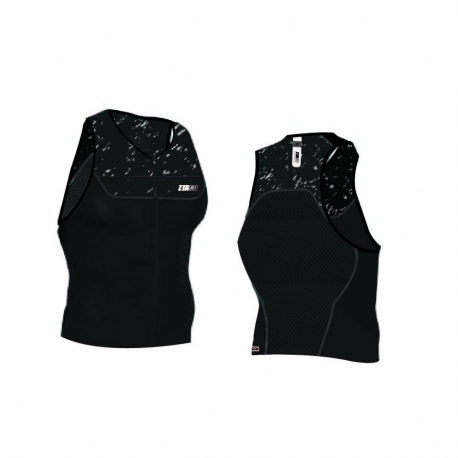 ZEROD START MAN STROBOLIGHT - Singlet Triathlon Homme