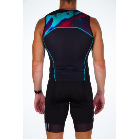 ZEROD START MAN NEW WAVE - Singlet Triathlon Homme