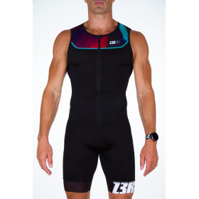 ZEROD START MAN NEW WAVE - Singlet Triathlon Homme