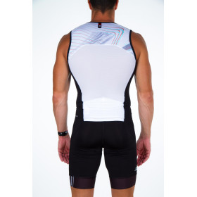 ZEROD START MAN NOISY GLITCH - Singlet Triathlon Homme