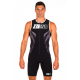 ZEROD Racer HOMME BLACK VIVACITY - Singlet Triathlon Homme 