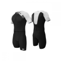 ZEROD TTSUIT Elite Homme Black White - Trifonction Triathlon Homme 