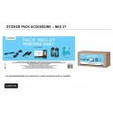 Tacx Neo 2T Smart T2875 BUNDLE 2023 (Motion Plate + HRM Dual + 2 Bidons + Serviette entrainement + 6 mois abonnement) - EN STOCK