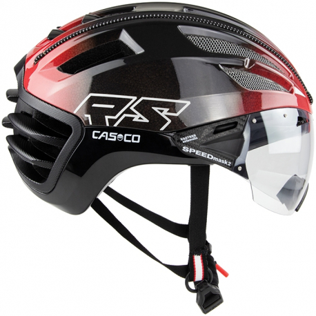 CASCO SPEEDairo2 RS BLACK RED GRADIENT - sans visière