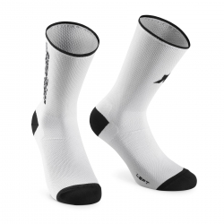 ASSOS RS SOCKS SUPERLEGER Holy White - Socquettes cycliste