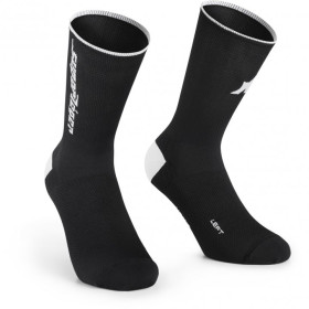 ASSOS RS SOCKS SUPERLEGER Black Series - Socquettes cycliste