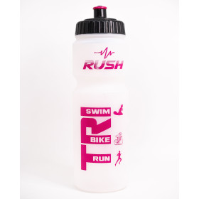 Bidon TRIATHLON RUSH - CLEAR PINK - 750ml 