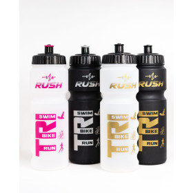 Bidon TRIATHLON RUSH - CLEAR PINK - 750ml 