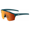 Koo ALIBI Photochromique Dark Blue Matt/Red - Lunettes Solaires Cyclisme et Triathlon