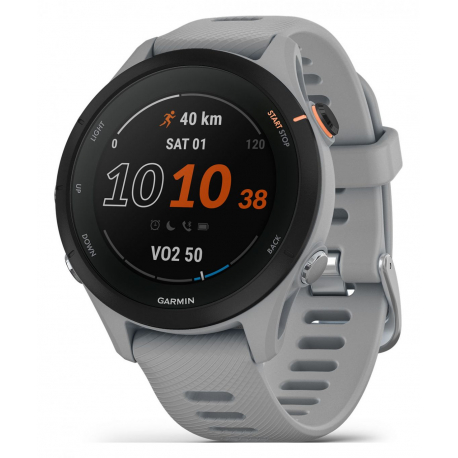 GARMIN Forerunner 255S Basic Powder Grey - Montre GPS Running - EN STOCK GARMIN Forerunner 255S Basic Powder Grey - Montre GPS Running - EN STOCK