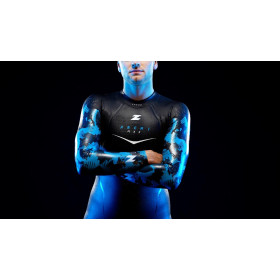 ZEROD ARCHI MAX - Black Blue - Combinaison Triathlon Homme 