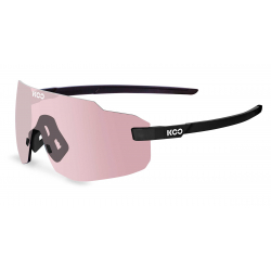 Koo SUPERNOVA Black Matt / verres photochromiques Pink - Lunettes Solaires Cyclisme et Triathlon