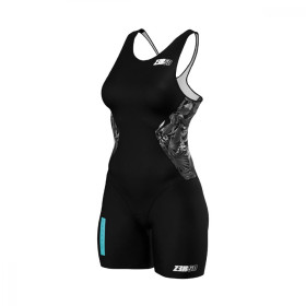 Trifonction Triathlon Femme ZEROD RACER Tropadelic sans manches 