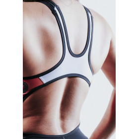 Trifonction Triathlon Femme ZEROD RACER Fusion Coral  sans manches 