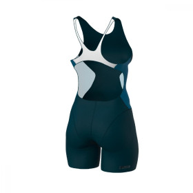 Trifonction Triathlon Femme ZEROD RACER Deep Ocean sans manches 