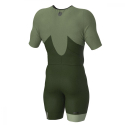 Trifonction Triathlon ZEROD TTSuit RACER HOMME Cedar Green Avec Manches 