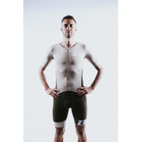 Trifonction Triathlon ZEROD TTSuit RACER HOMME Cedar Green Avec Manches 