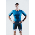 Trifonction Triathlon ZEROD TTSuit RACER HOMME Deep Ocean Avec Manches 