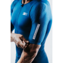 Trifonction Triathlon ZEROD TTSuit RACER HOMME Deep Ocean Avec Manches 