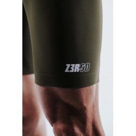 Trifonction Triathlon ZEROD RACER Homme CEDAR GREEN sans manches 