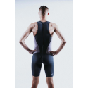 Trifonction Triathlon ZEROD RACER  Homme Cinder Grey sans manches 