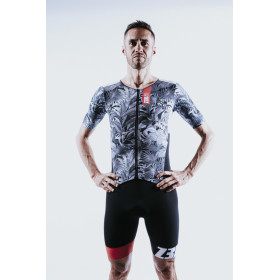 Trifonction Triathlon ZEROD TTSuit RACER HOMME Tropadelic   Avec Manches 