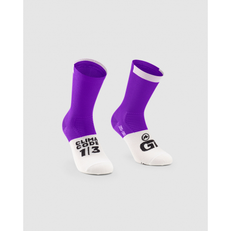 ASSOS GT Socks C2 Ultra Violet - Socquettes Cycliste