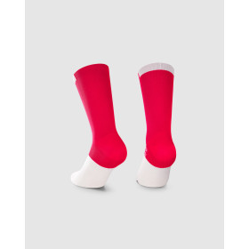 ASSOS GT SOCKS C2 Lunar Red  - Socquettes cycliste