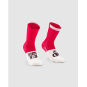 ASSOS GT SOCKS C2 Lunar Red  - Socquettes cycliste