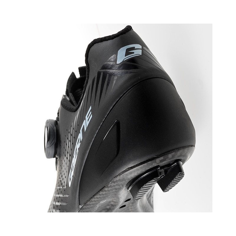 Chaussures Cyclisme Route Gaerne G.Tornado - Noir Mat, Pointure 40 (6.5 UK/US), Carbone
