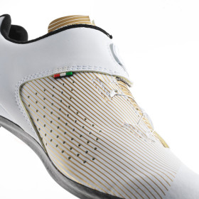 Gaerne CARBON G.Fuga Matt White Gold 2024 - Chaussures velo route