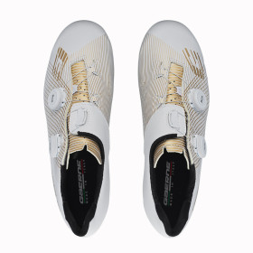 Gaerne CARBON G.Fuga Matt White Gold 2024 - Chaussures velo route