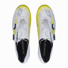 Gaerne CARBON G.STL Light Yellow White 2024 - Chaussures velo route